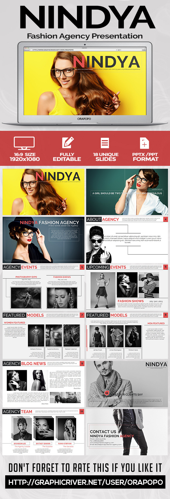 Nindya Fashion Agency Presentation