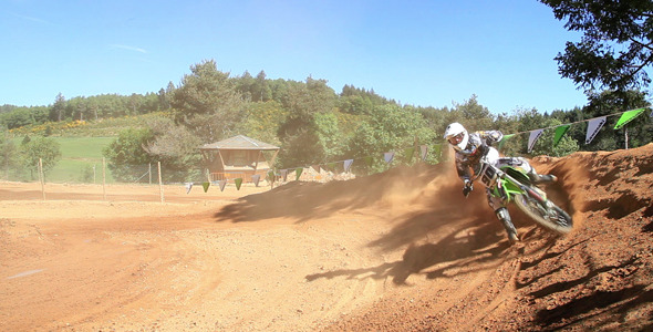 Motocross Flat Corner