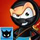 Sneaky Ninja Character - Set 1 - GraphicRiver Item for Sale
