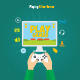 Playing Video Games - GraphicRiver Item for Sale