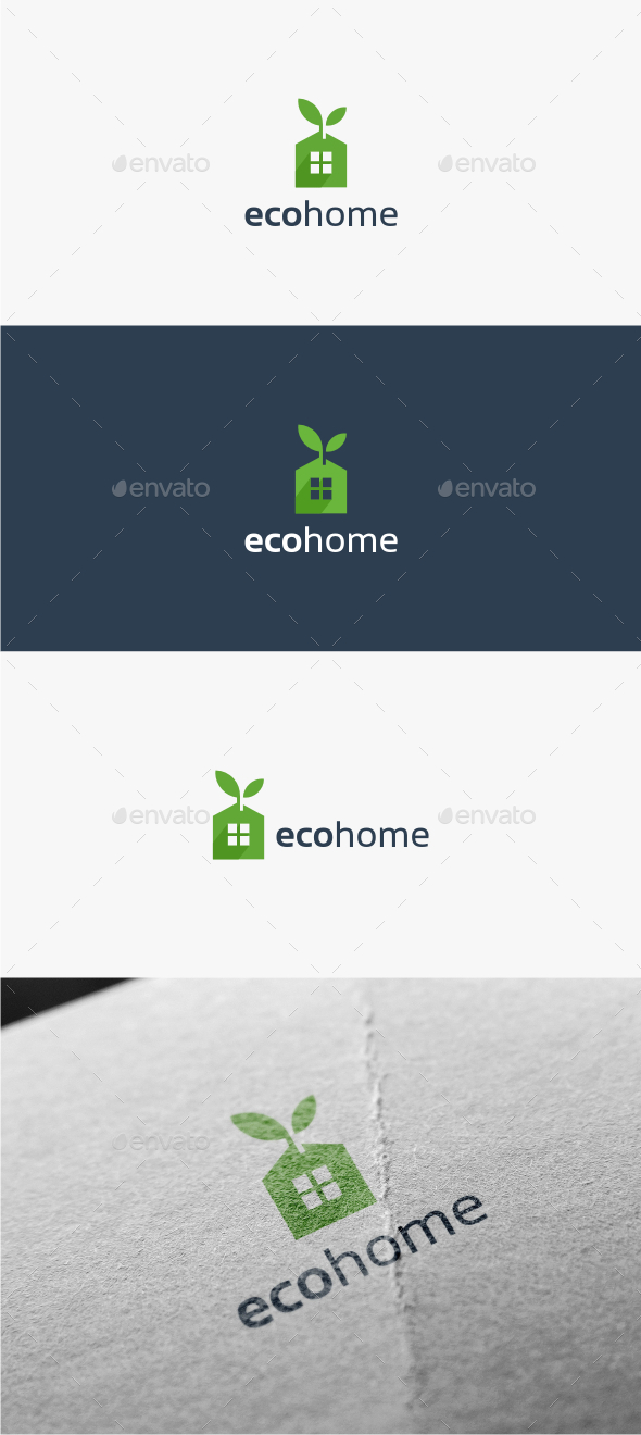 Eco Home - Logo Template