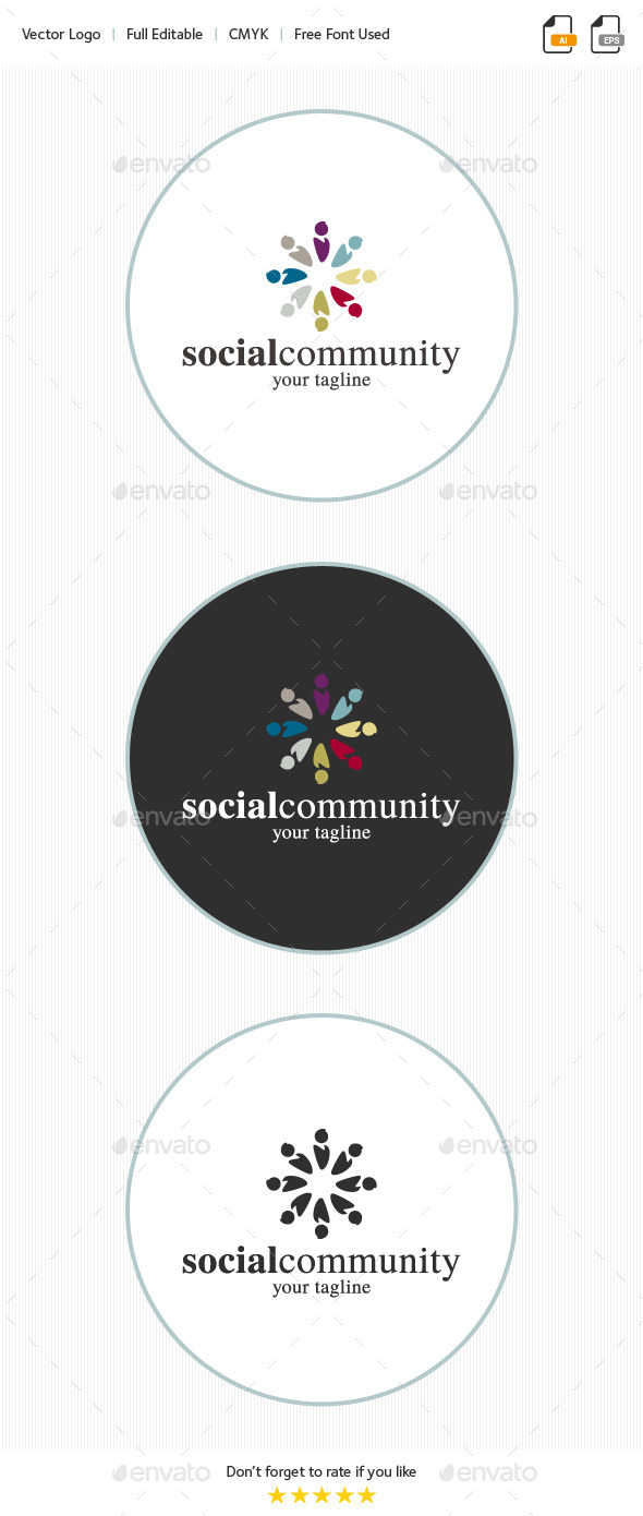 Social Community Logo