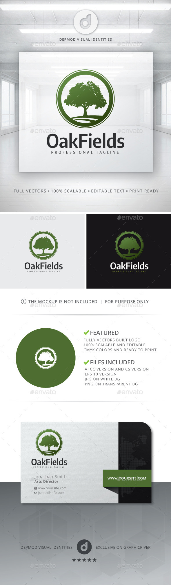 Oak Fields Logo
