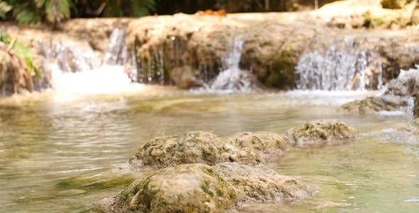 Stream of Flowing River