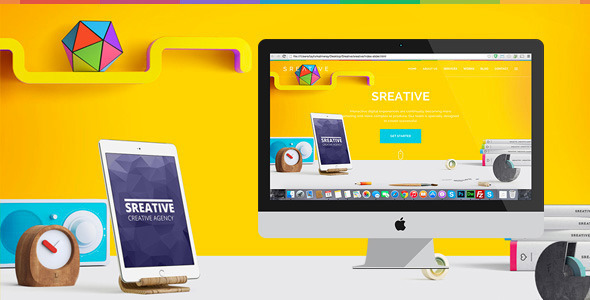Sreative | Digital Agency HTML Template