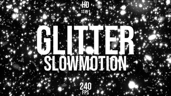 Silver Glitter Slow Motion alt
