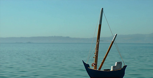 Boat Model and Sea View