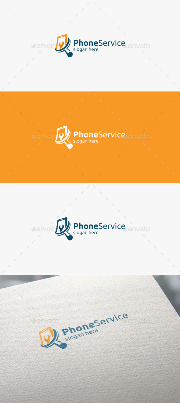 Phone Service - Logo Template