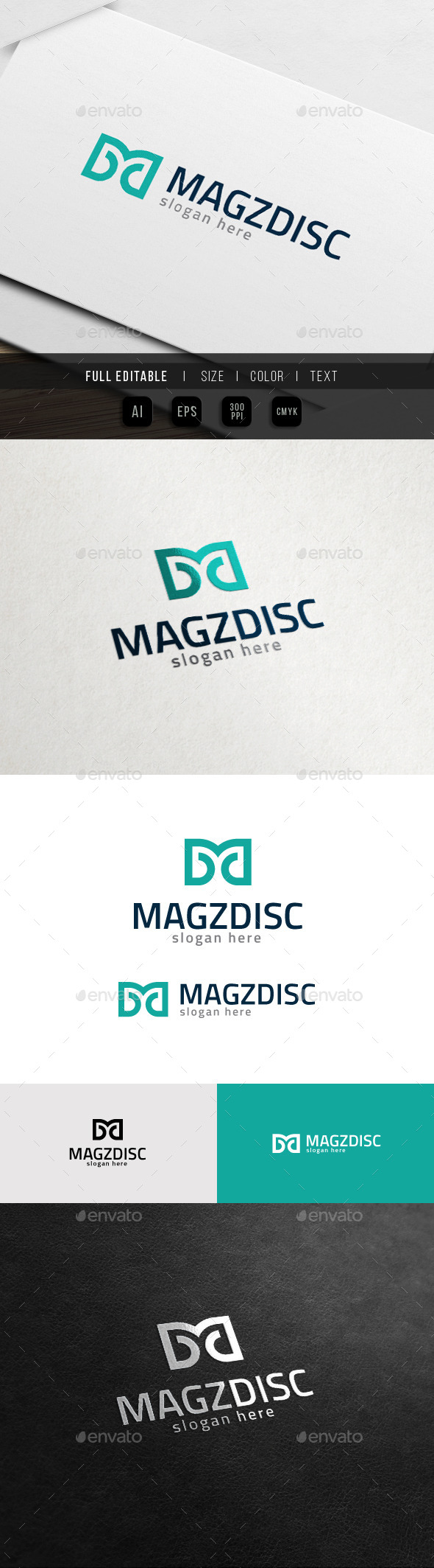 Master Design - Apparel Brand - M / MD Logo