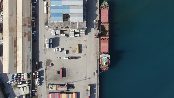 Famagusta Harbour in TRNC