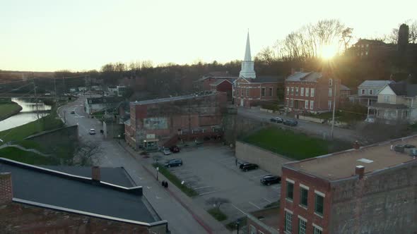 Galena, Il At Sunset