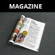 Semi Clean Magazine Template - GraphicRiver Item for Sale