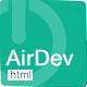 Air Dev - Responsive Website Template - ThemeForest Item for Sale