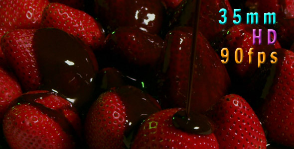 Chocolate on to Strawberries