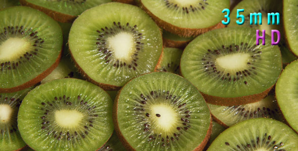 Slices of Kiwi Fruit