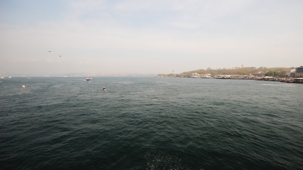 Golden Horn, Istanbul, Timelapse