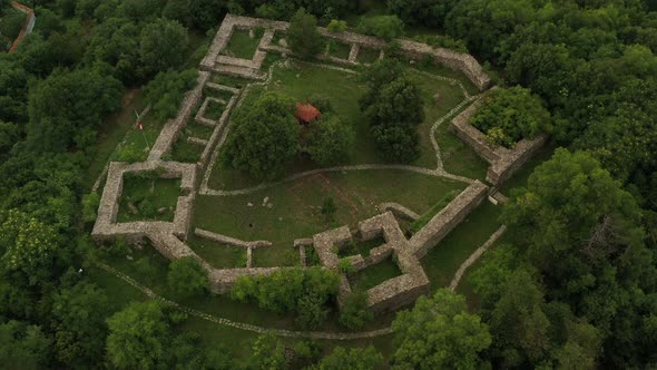 Second Century Fortress Of The New Era Shot From The Air 