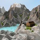 Low poly mountain lodge - 3DOcean Item for Sale