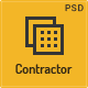 Contractor – Construction, Building Company PSD - ThemeForest Item for Sale