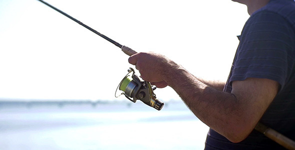 Spin Fishing On City Riverside 6 alt