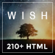 Wish-Multipurpose MultiPage + One Page - ThemeForest Item for Sale