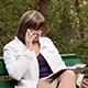 Woman Speaking on Cellular Phone - VideoHive Item for Sale