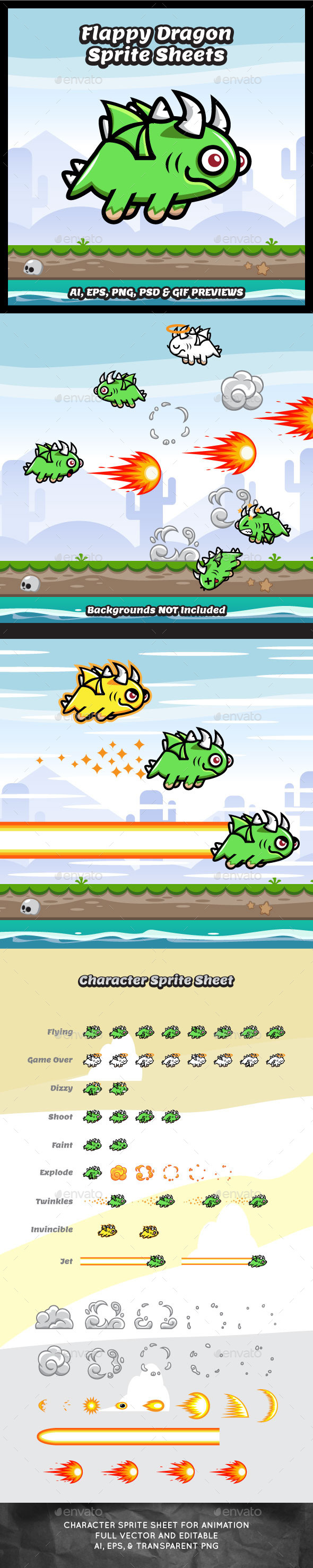 Flappy Graphics, Designs & Templates | GraphicRiver