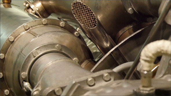 The Classic Old Engine of the Old Model Car alt