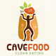 Paleo Food Eat Clean Diet Logo Concept - GraphicRiver Item for Sale