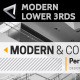 Modern And Simple Lower Thirds Package - VideoHive Item for Sale