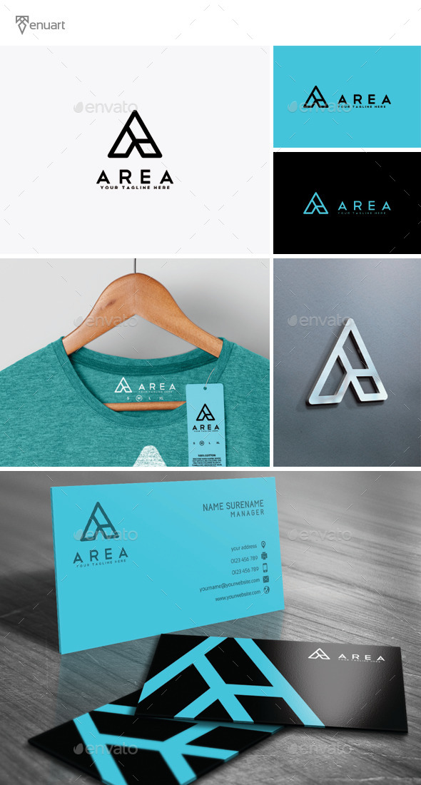 Area - Letter A Logo