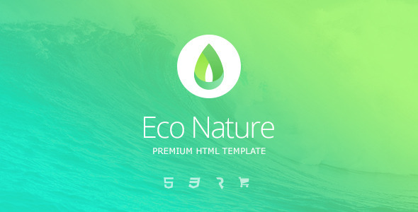 Eco Nature - Szablon HTML5 środowiska i ekologii