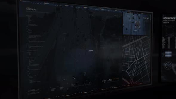 Detecting an unknown vehicle with drone over main road on a highway in the city alt