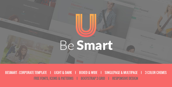 BeSmart - Education & Courses HTML Template