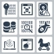 Vector Computer Security Icon Set - GraphicRiver Item for Sale