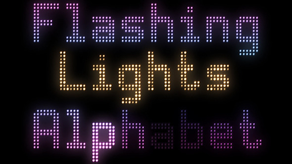 Lights Sign Numbers Letters alt