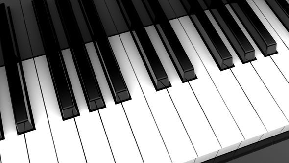 Animated Piano Keys