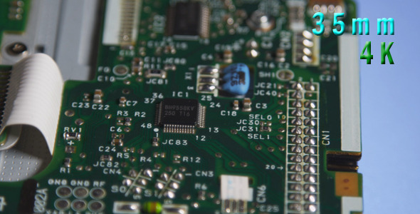 Electronic Computer Circuit Board 07 