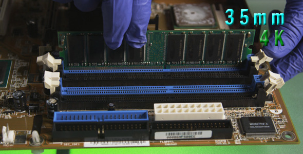 Removing And Replacing Computer Ram Chip 11 