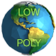 Low Poly Earth - 3DOcean Item for Sale
