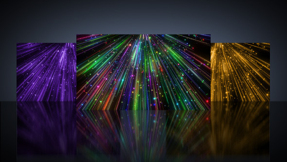 Moving Light Rays And Particles