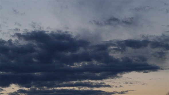 Dark Evening Clouds