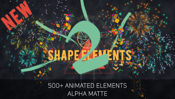 Shape Elements 2 Quick Time with Alpha Channel