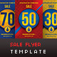  Sale Flyer Template  - GraphicRiver Item for Sale