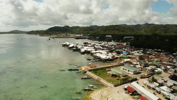 Fishing Village and Houses on Stilts