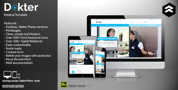 Dokter – Medical Muse Template