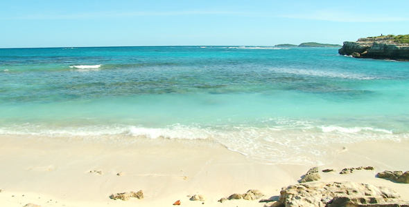 rocky sea shore