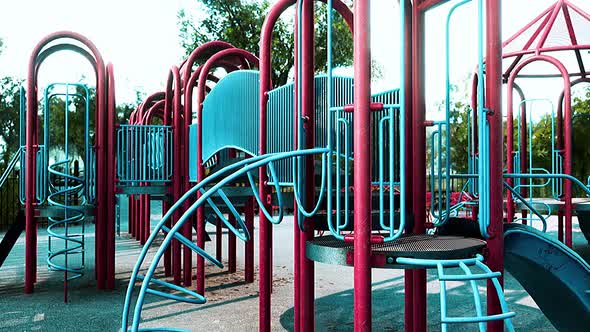 Empty Playground in the Park