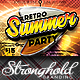Retro Summer Party Flyer Template - GraphicRiver Item for Sale
