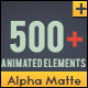Shape Elements Quick Time with Alpha Channel - VideoHive Item for Sale